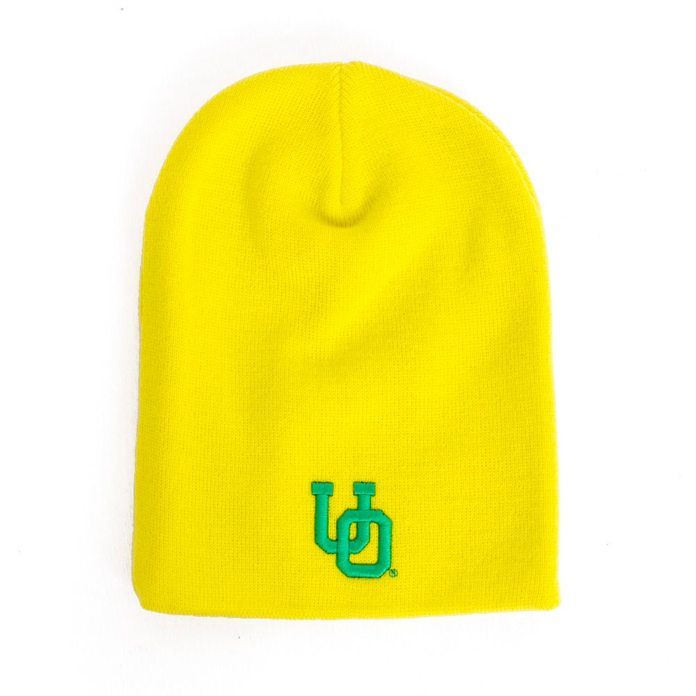 Interlocking UO, Richardson, Yellow, Beanie, Acrylic, Accessories, Unisex, R15, 846816